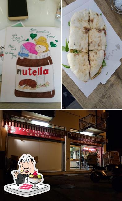 Pizzeria Gennaro serve un'ampia selezione di dolci