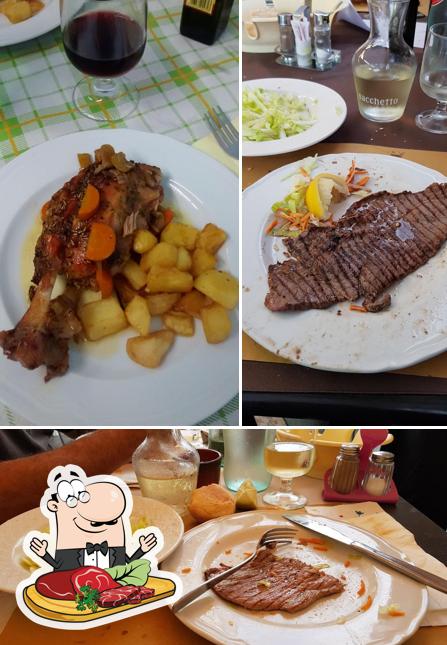 Prenditi i un pasto a base di carne a Premiata Osteria Milanese