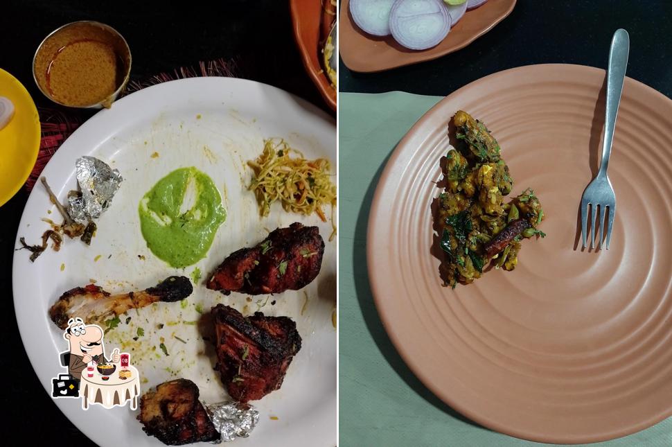 Meals at RajuGari thota