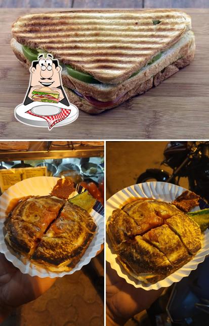 Club sandwich at Satguru Kripa