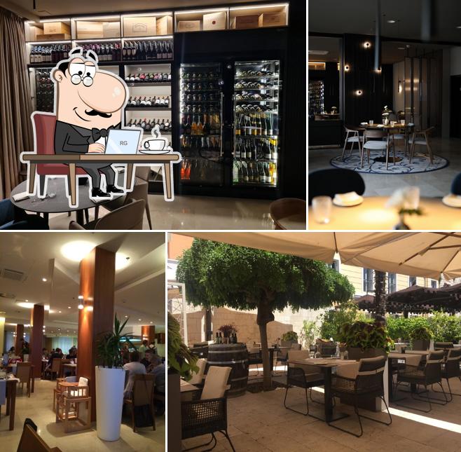 Gli interni di Restaurant Spinnaker