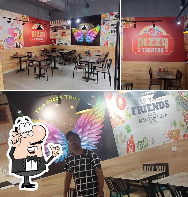 The interior of THE PIZZA THEATRE