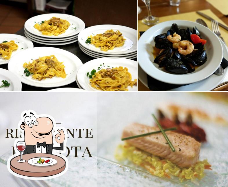 Platti al Ristorante La Ruota