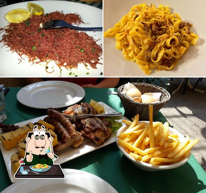 Cibo al Trattoria dal Pansa