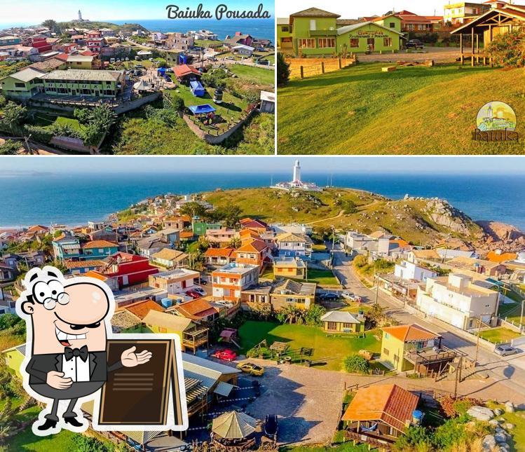 o exterior é uma característica importante do Baiuka Pousada