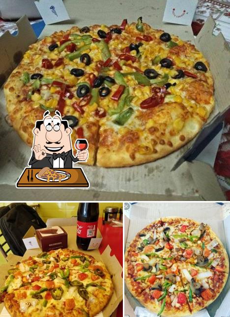 Pick pizza at Burger King