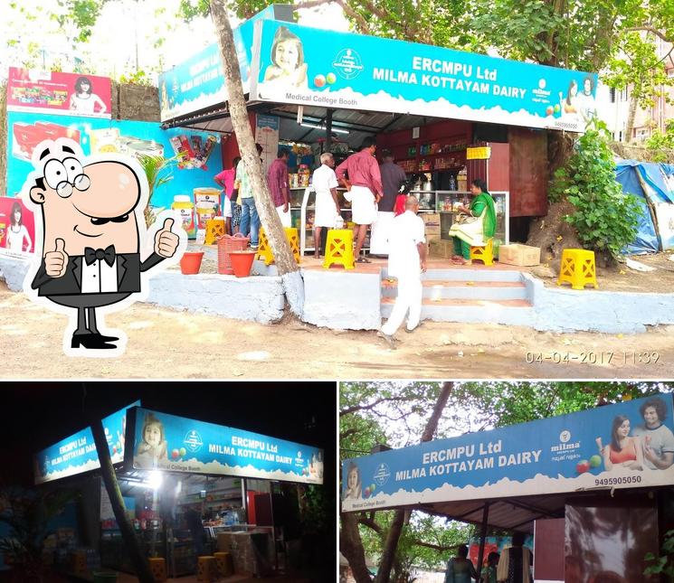 Here's a picture of Milma Parlour, Kottayam