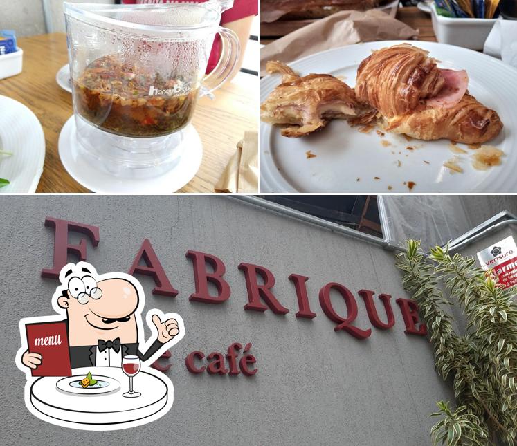 Comida em Fabrique Pão E Café