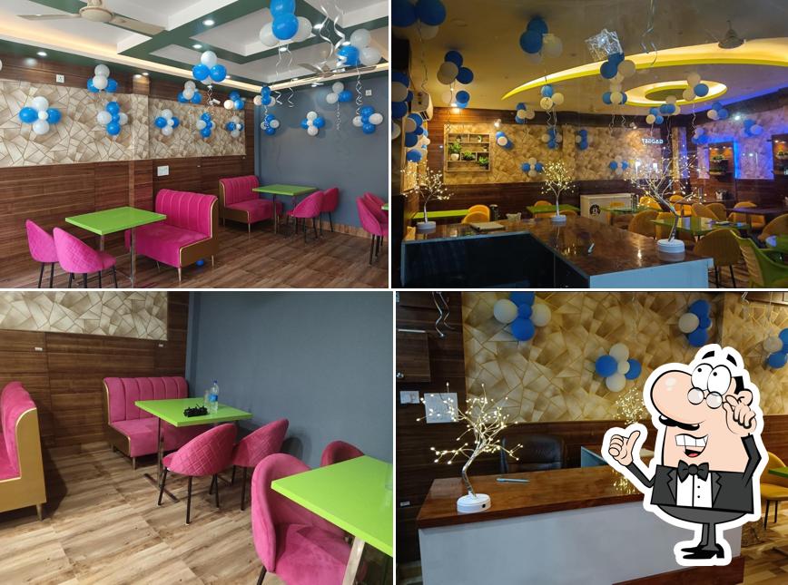 The interior of MUNCH BOX Restaurant and Party House