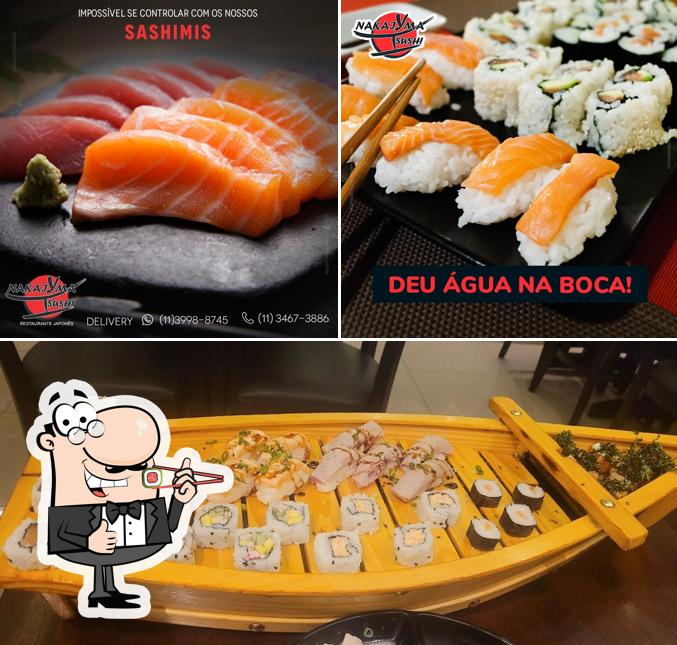 Presenteie-se com sushi no Nakajyma Sushi Pirituba