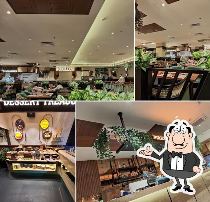 The interior of Pirates Of Grill