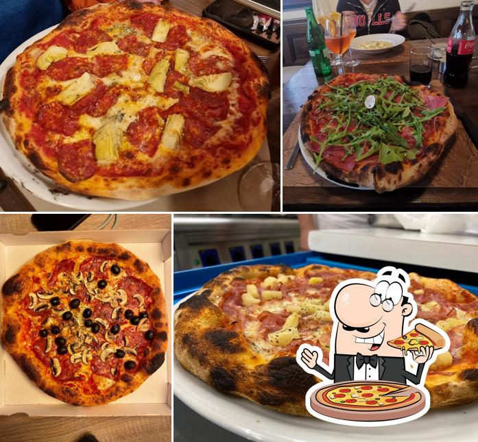 A Pizzeria Frisal by Da Stefano, puoi provare una bella pizza