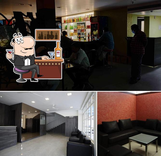Look at the pic of Eagle Tourist Home