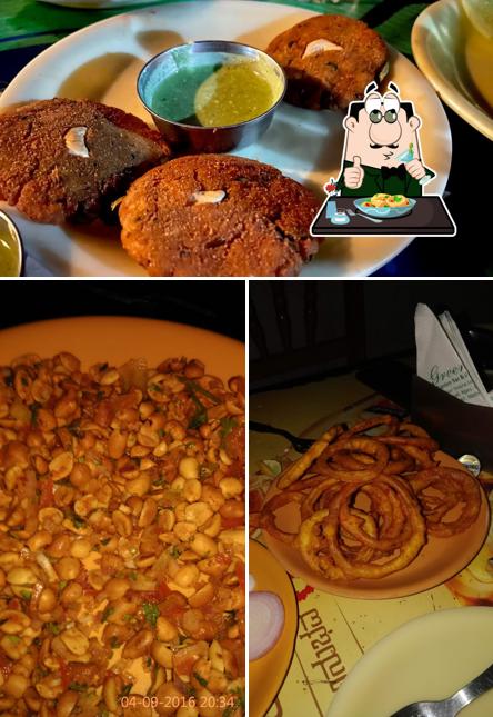 Meals at Greens Bar and Restaurant