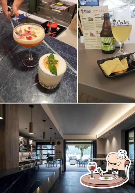 Questa è la foto che presenta la cibo e interni di Mirage Bar