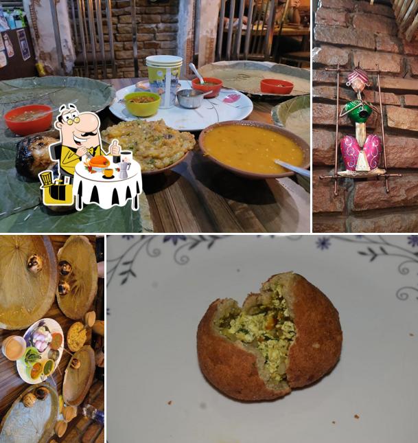 Food at Banarasi Baati Chokha
