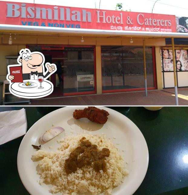 Food at Bismillah Hotel, katapady