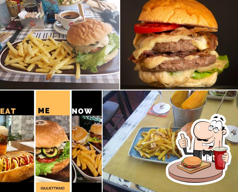 Prova un hamburger a Giulietti Km0
