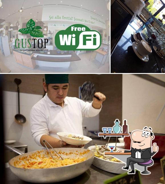 Dai un'occhiata agli interni di Gustop - Ristorante, Bar, Catering
