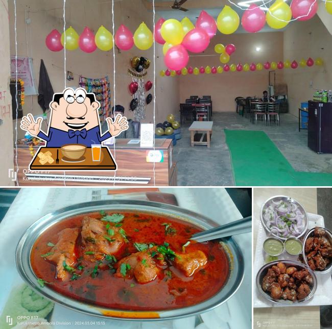 The photo of Haryana Chicken’s food and interior