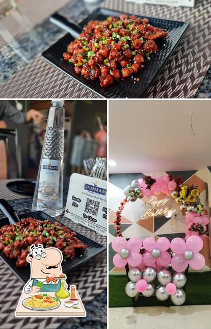 Food at JAJMAAN ROOFTOP RESTRO CAFE