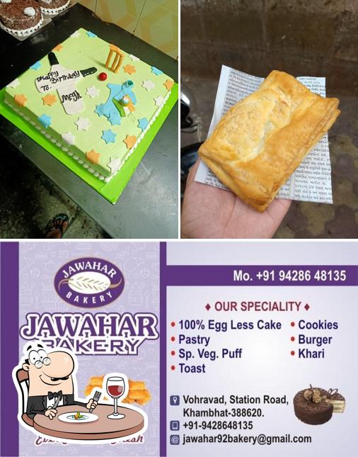 Food at Jawahar Bakery