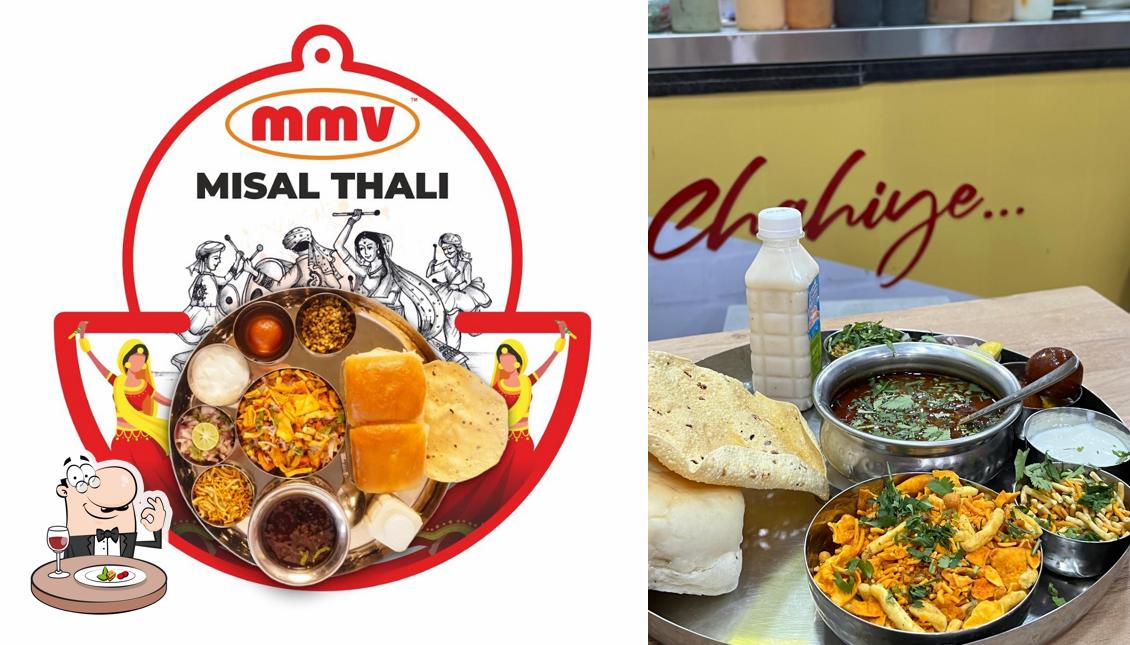 Food at MMV Mumbaiya Misal and Vadapav Kalol