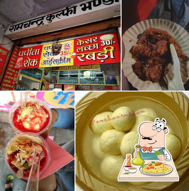 Meals at Ramchandra Kulfi Bhandar