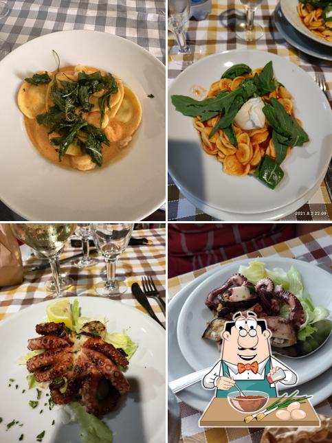 Ravioli al Trattoria La Locanda dei Mercanti