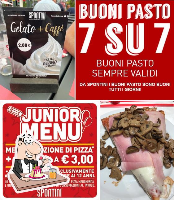 Spontini propone un'ampia selezione di dessert
