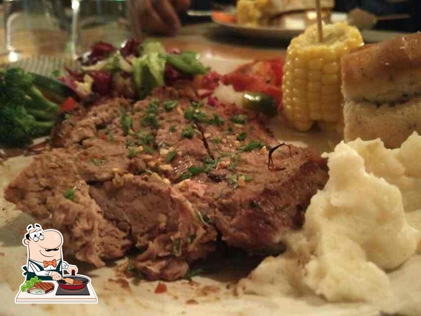 Meat meals are offered by Chef Inam's Steak House