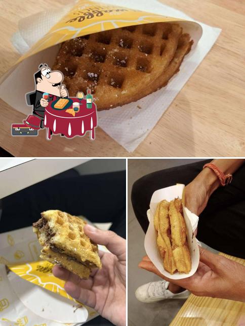 Waffles at The Belgian Waffle Co