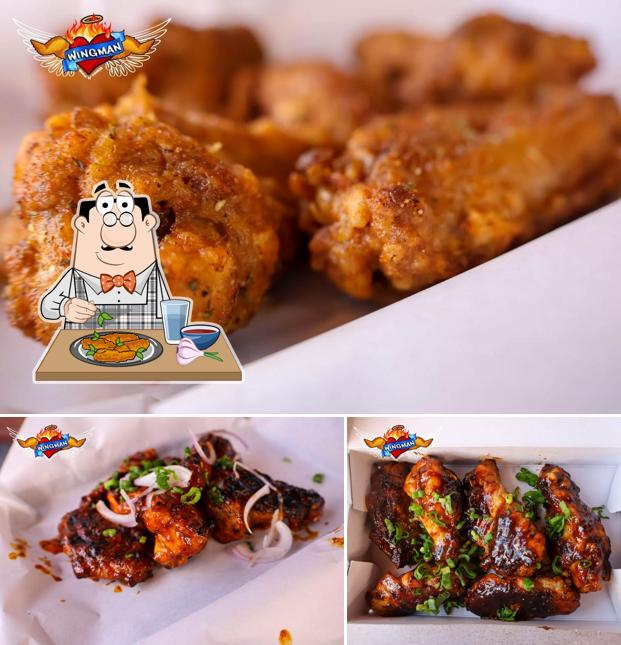 Chicken wings at Wingman - Chicken Wings and More