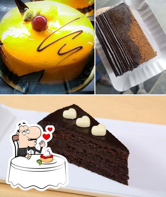 Baker's Basket offers a range of sweet dishes
