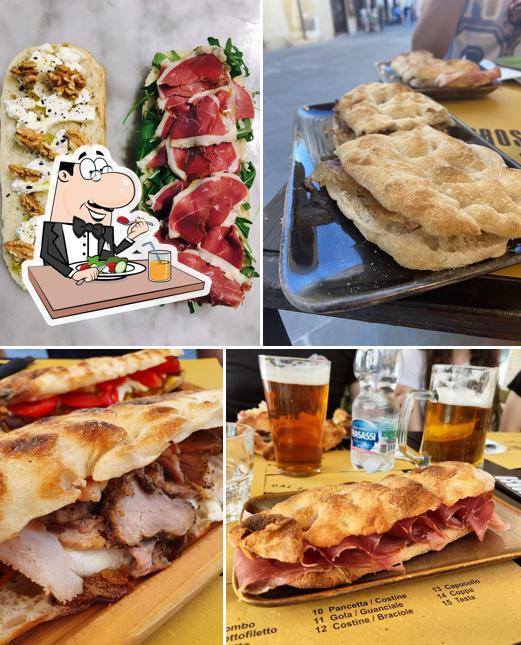 Cibo al Prosciutteria Del Corso