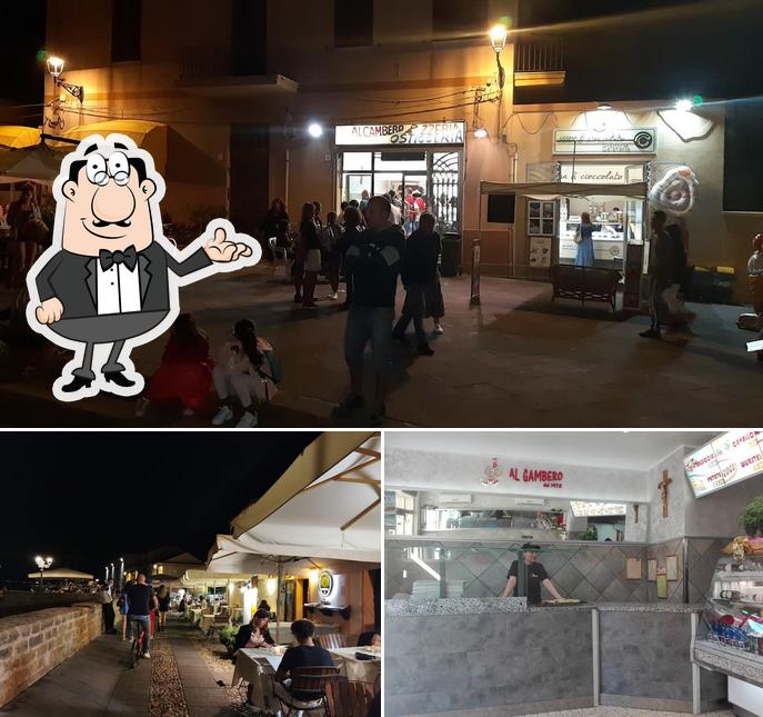 Gli interni di Pizzeria Al Gambero Paninoteca Alghero