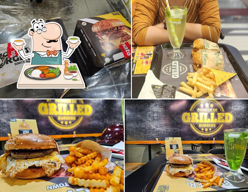 Meals at Biggies Burger: Siliguri Planet Mall