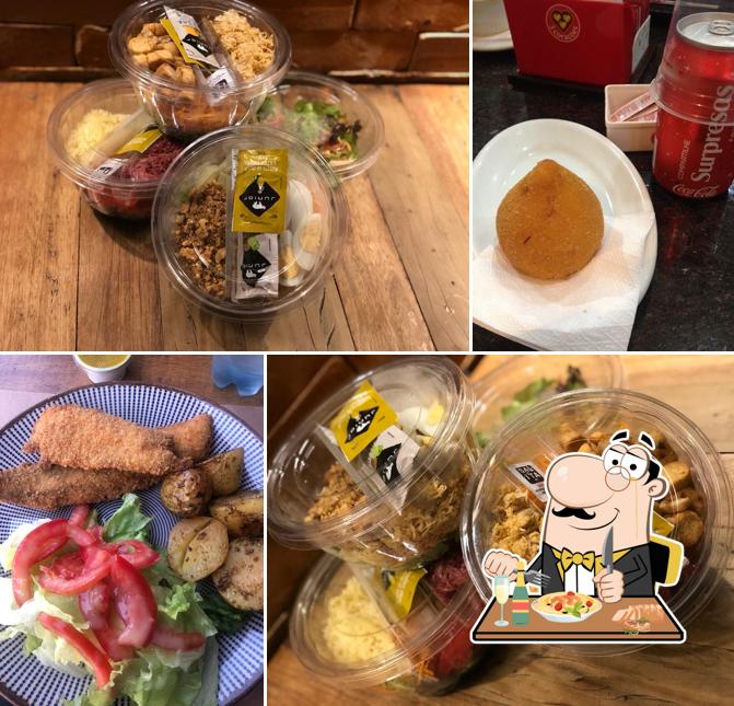 Comida em Café com Milho