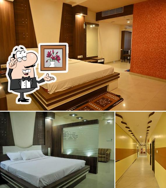 The interior of Hotel Kaveri