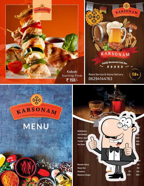Here's a picture of Karsonam Restaurant