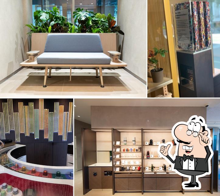 Siediti a un tavolo di Nespresso Boutique