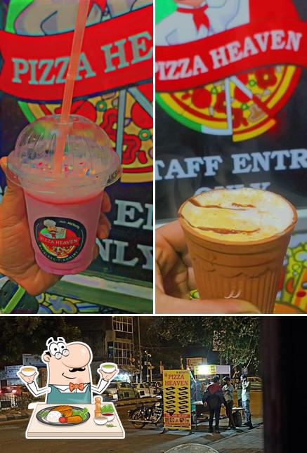 Pizza Heaven is distinguished by food and exterior