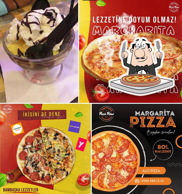 Order various kinds of pizza