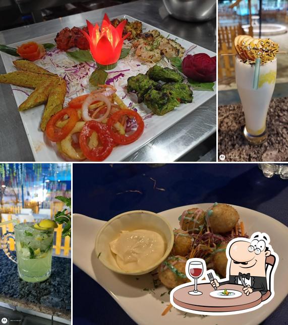 Food at Blue Dine