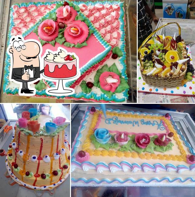 Look at the image of LUCKY bakery
