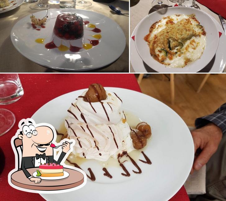 La Gruba serve un'ampia gamma di dessert
