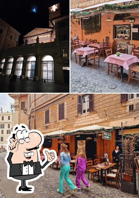 Gli interni di Pizzeria Con Forno A Legna