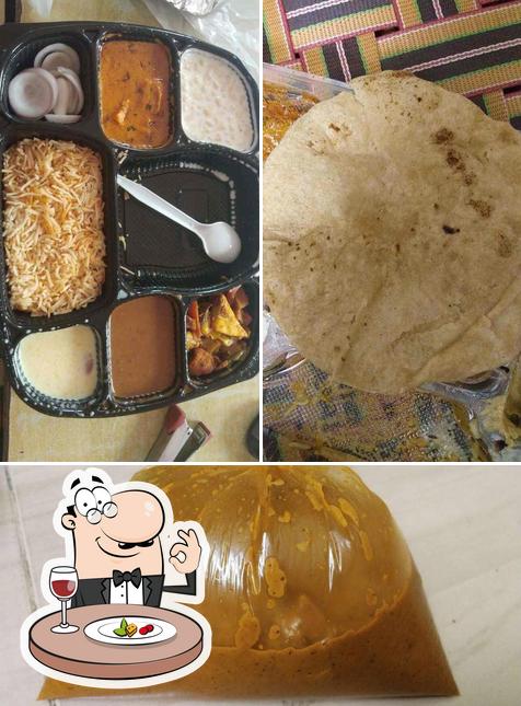 Meals at Rishi Vegetarian Dhaba N.K