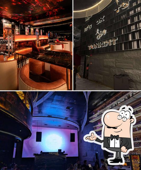 Take a seat at one of the tables at Shiloh Bar & Experience