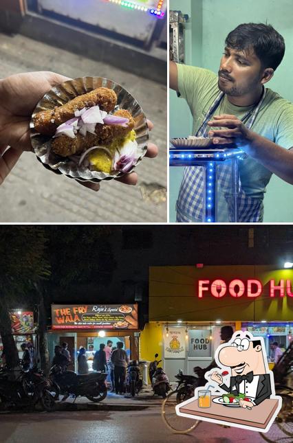 Among various things one can find food and exterior at The Fry Wala